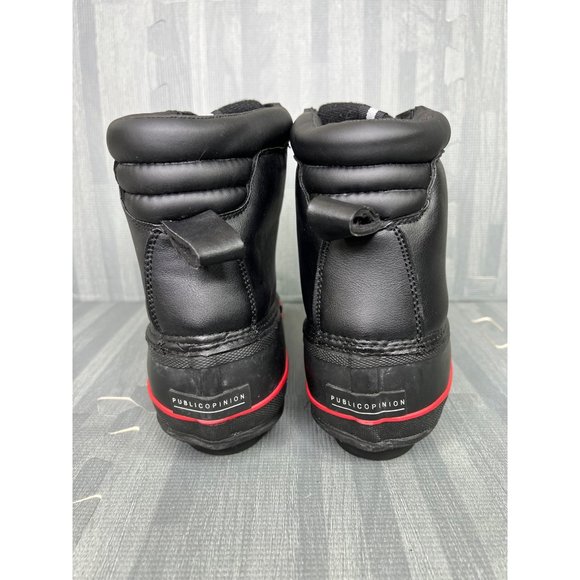 Public Opinion Fairbanks Weather Boot Black Size 7 Men